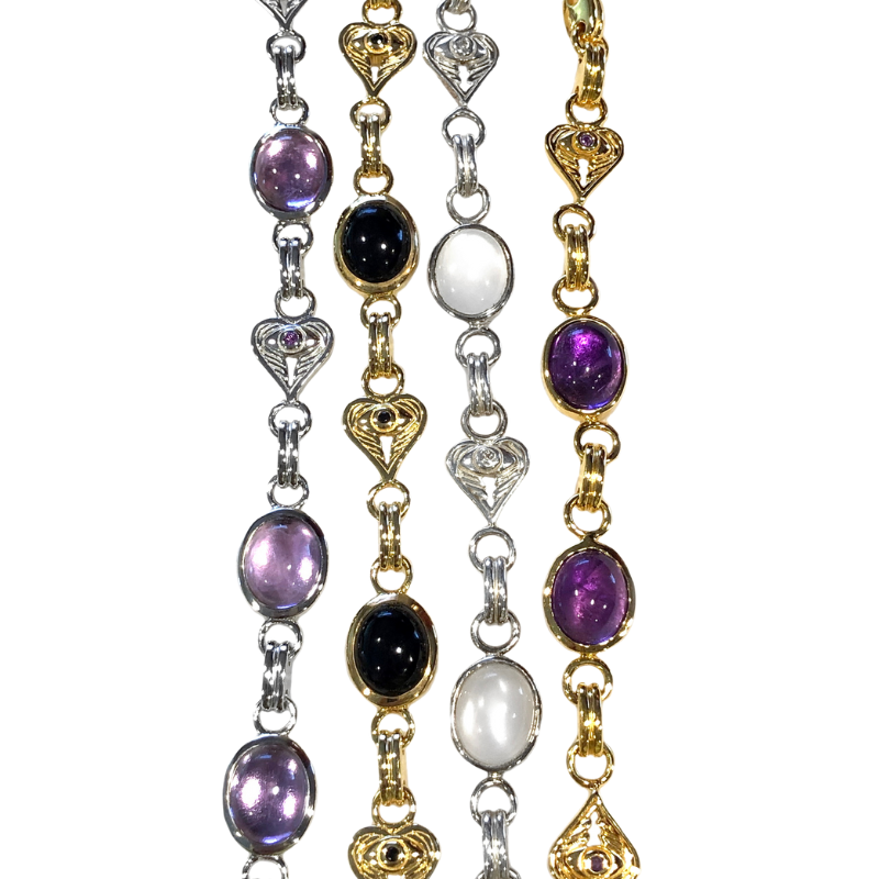 Goddaughters Link Bracelet for QVC by Angela Deegan