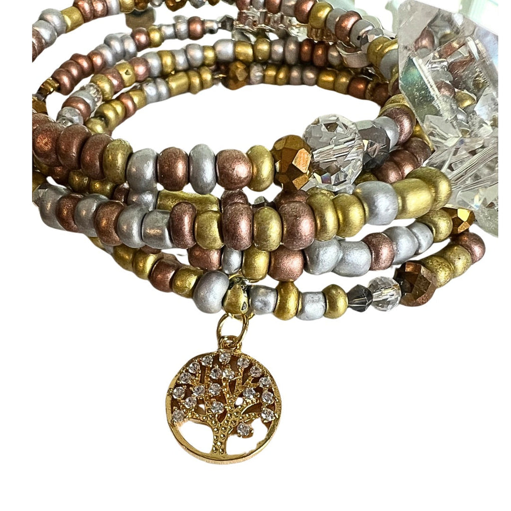 Dream Affirmation Wrap Bracelet and AngelEyes Hoodie Bundle