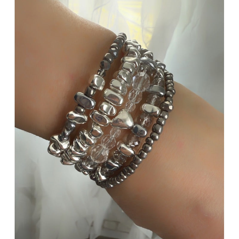 Limited Edition Mindful Pebble Wrap Bracelet