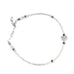AngelEyes Heart Freshwater Pearl Anklet
