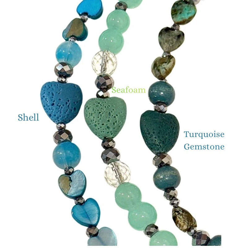 Armor Lava Rock Bracelet by Goddaughters