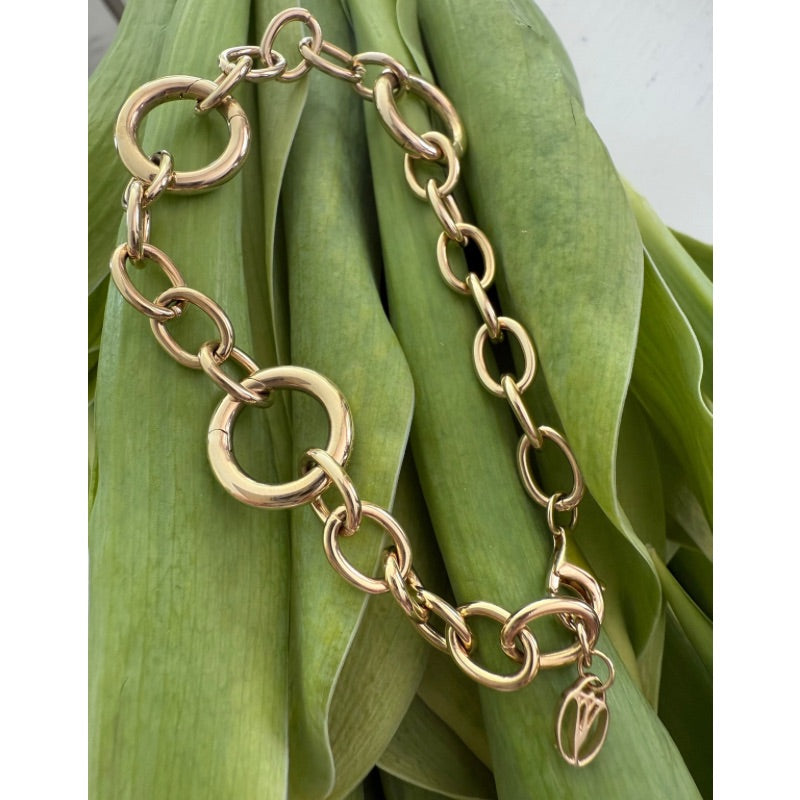 Adjustable Charm Holder Bracelet
