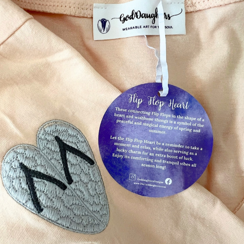 Summer Soul Bundle: Flip Flop Heart T-Shirt & Shiva Shell Bracelet