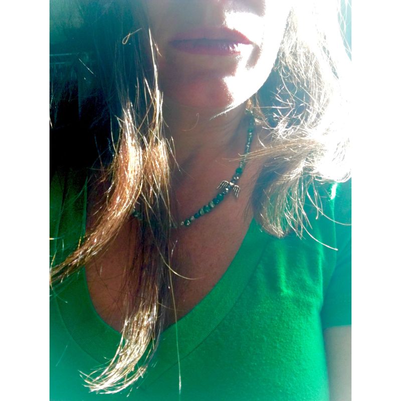 Goddaughters Angel on my Shoulder Necklace