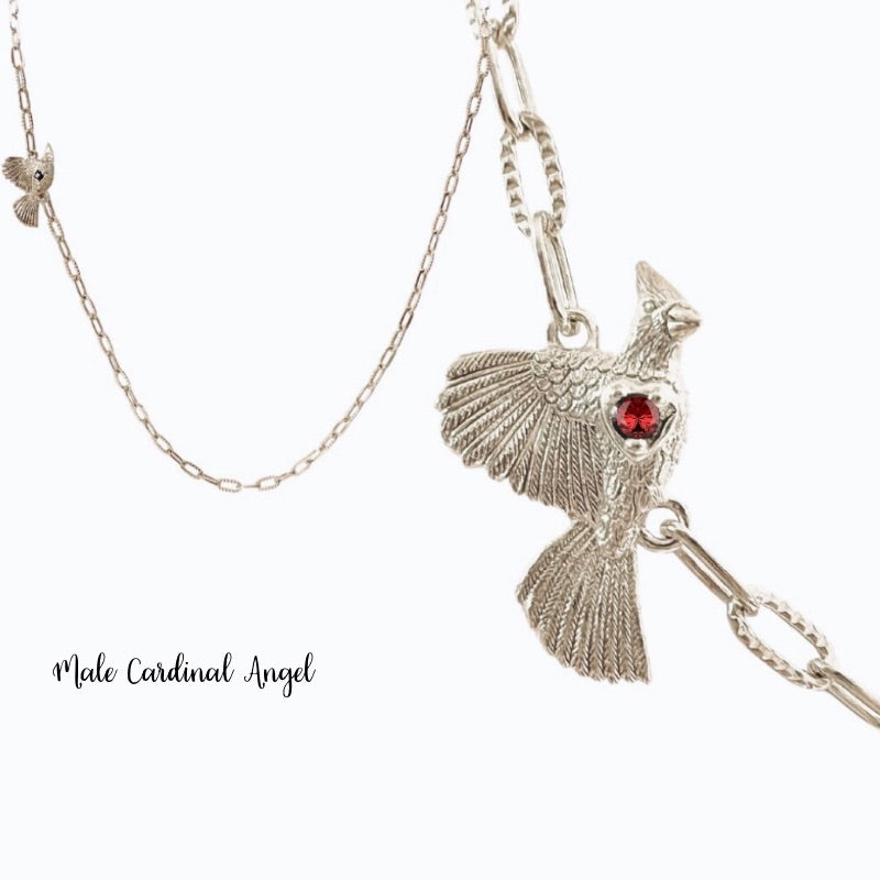Goddaughters Cardinal Jewelry a reminder your loved ones are always with you