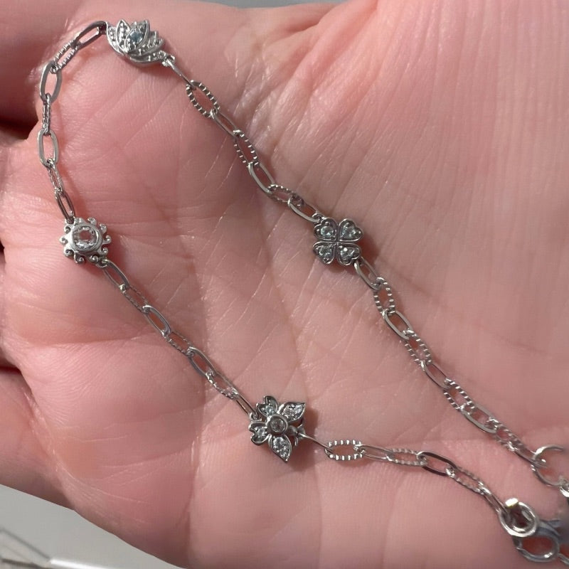 Goddaughters Sterling Silver Good Vibes Bracelet Wearable Art for the Soul