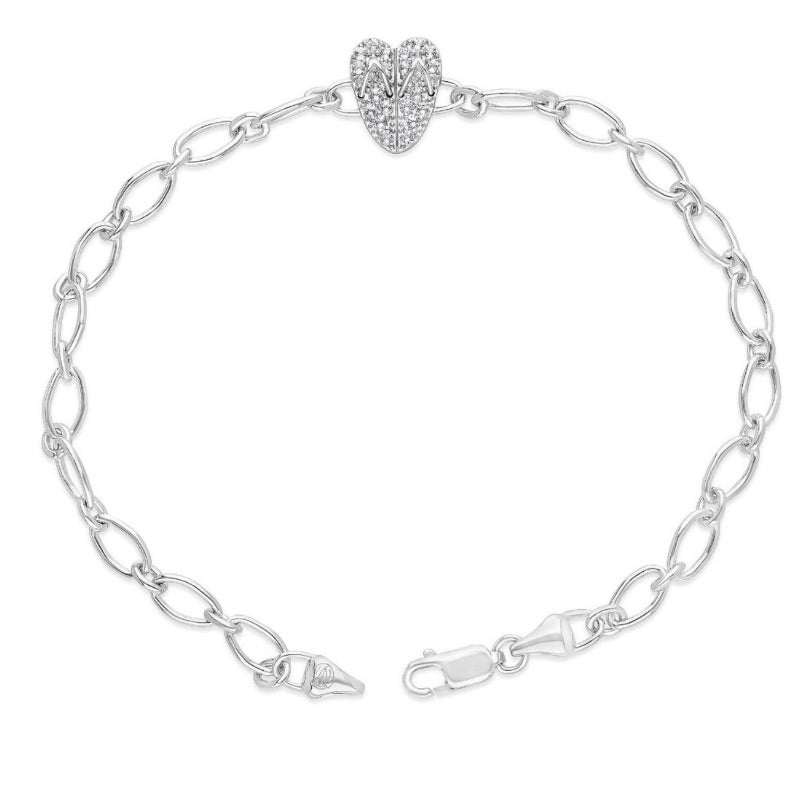 Goddaughters Sterling silver anklet