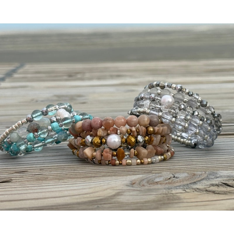 Goddaughters one of a kind Wrap Bracelets