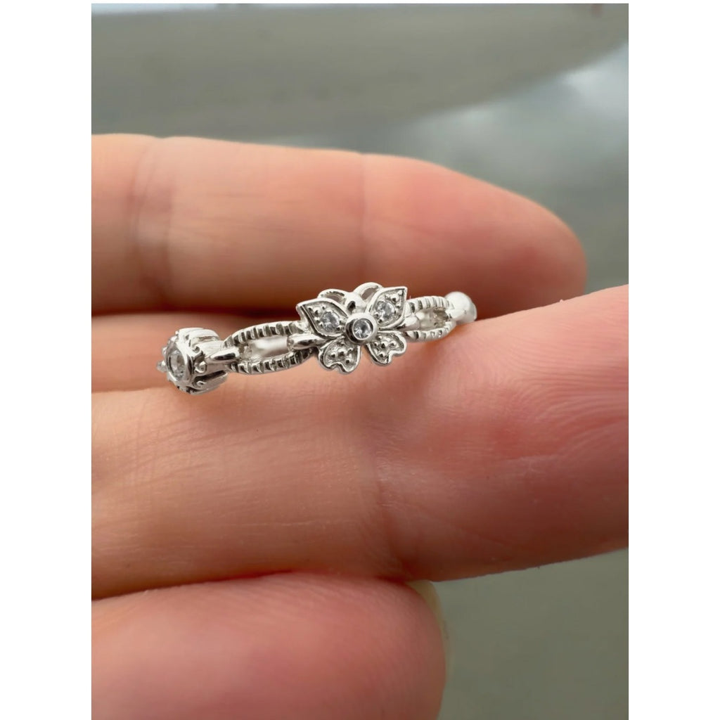 Good Vibes Ring Butterfly feature by Goddaughters