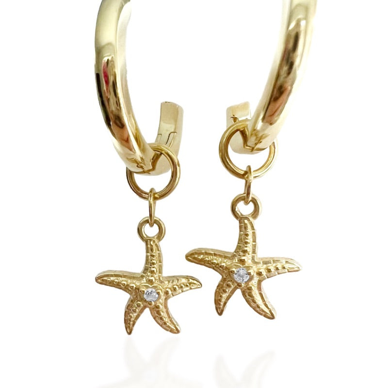 Hope Starfish Earrings by Goddaughters