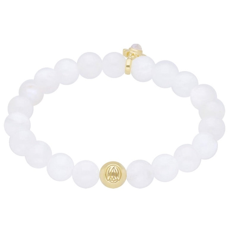 Sun Moonstone Stretch Bracelet