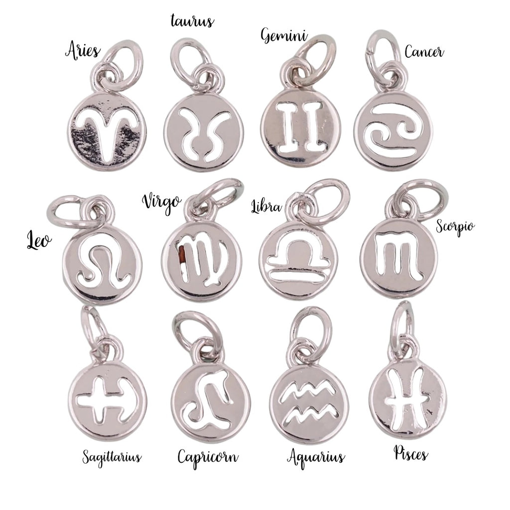 Zodiac Pearl Charm Wrap Bracelet