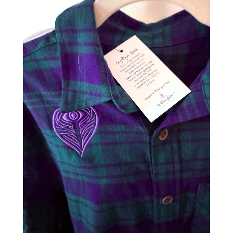 AngelEyes Heart Flannel