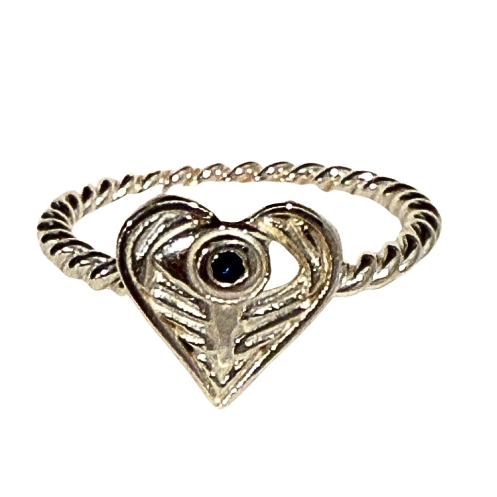 AngelEyes Heart© Pinky Ring