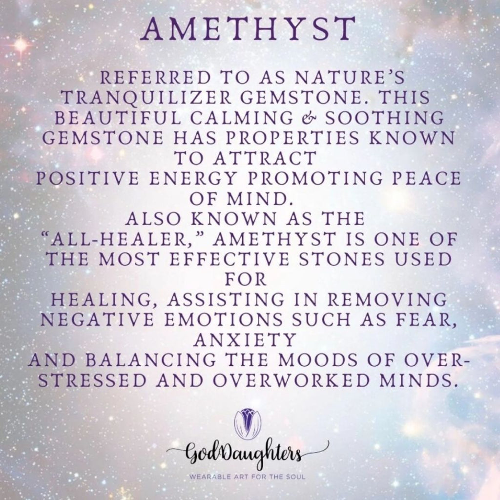 Purple Protection AngelEyes Heart Hat & Necklace Bundle