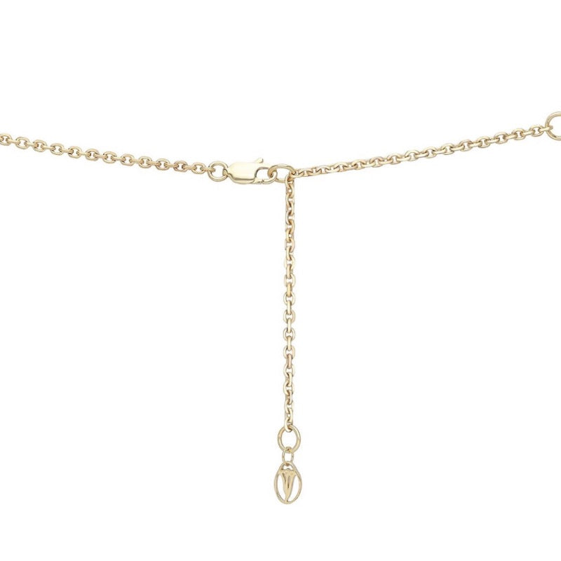 Goddess Scroll Dharma Wheel Necklace