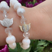 Tulip Angel Freshwater Pearl Bracelet by Goddaughters