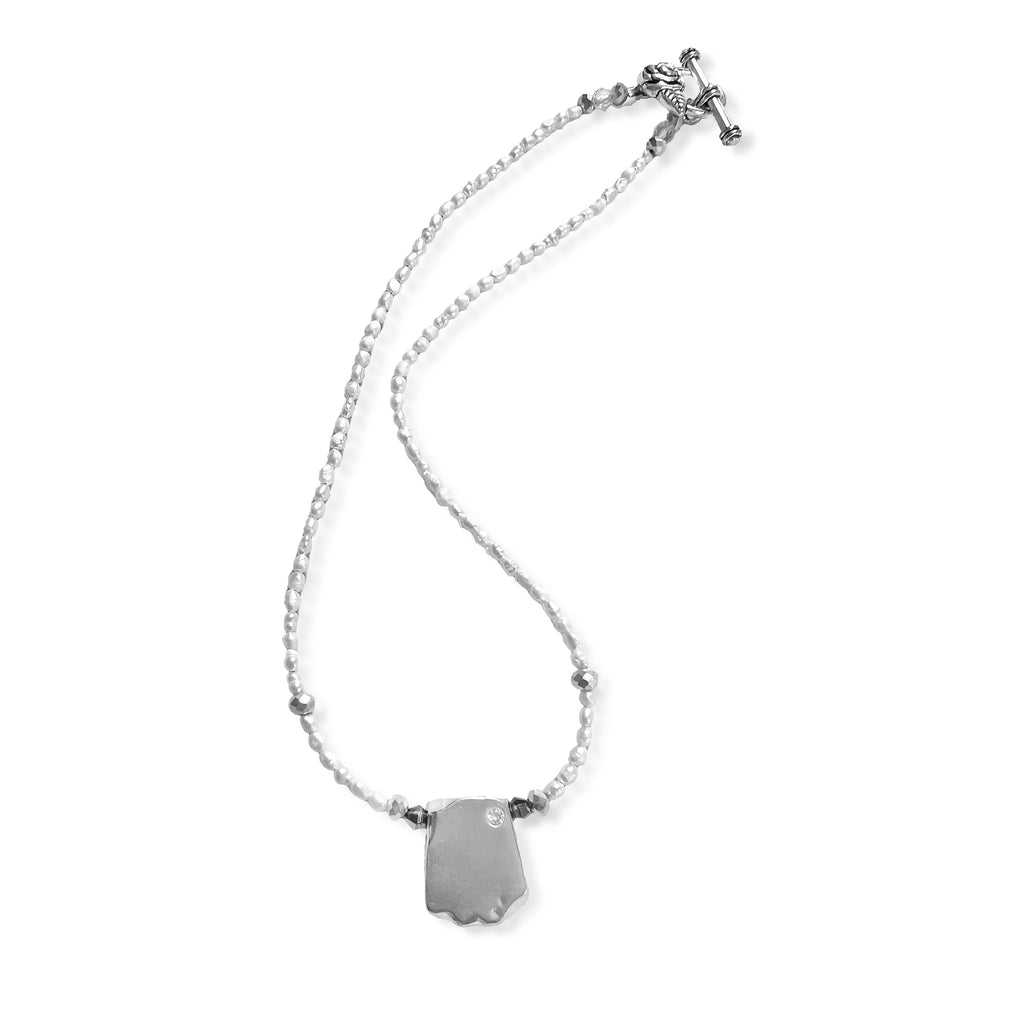 Limited Edition "Special Sale Event"Personlized Odin Petite Freshwater Pearl Necklace