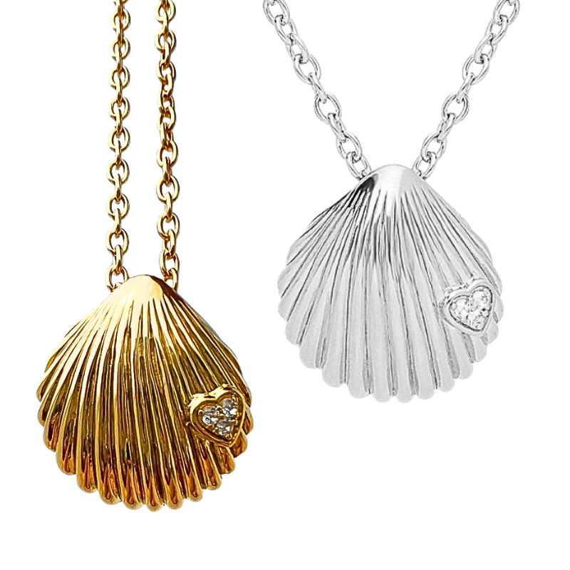 Love Shell Necklace by Goddaughters