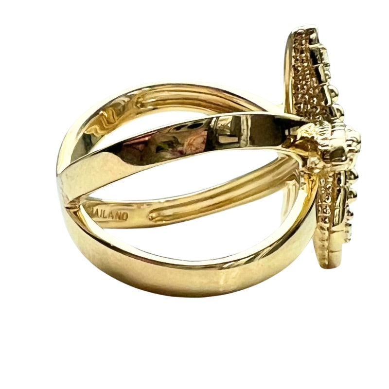 Side View Goddaughters Starfish Ring
