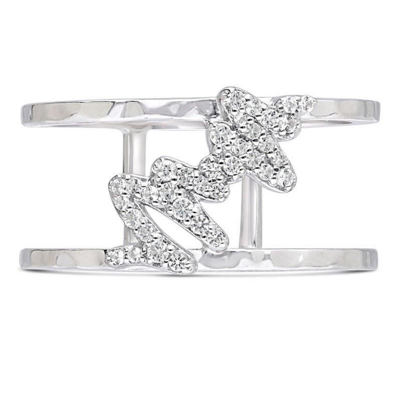 Sterling Silver Effort Ring by Goddaughters