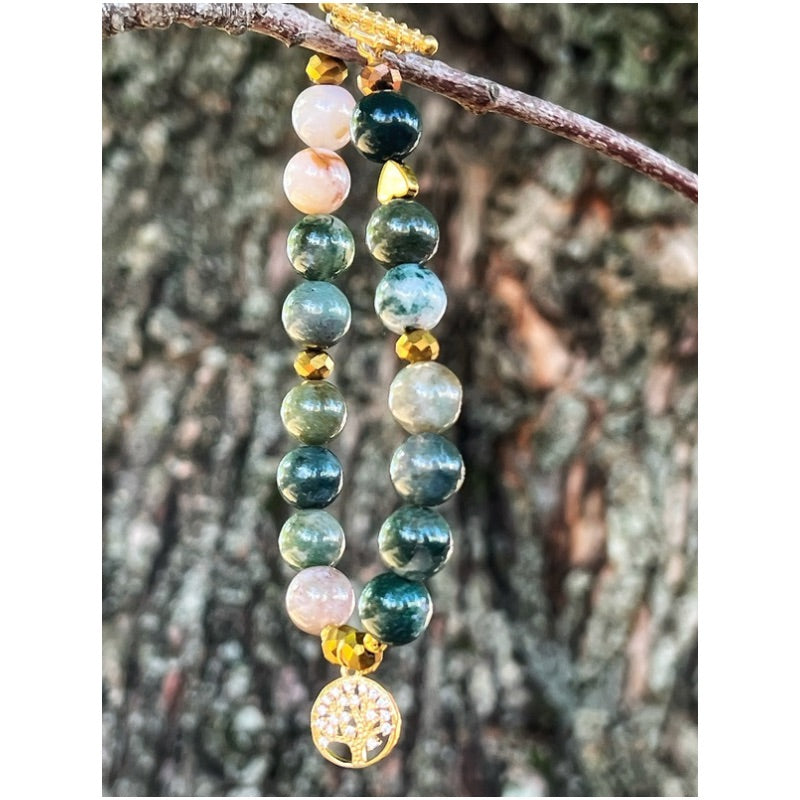 Tree of Life Beaded Bracelet by Goddaughters