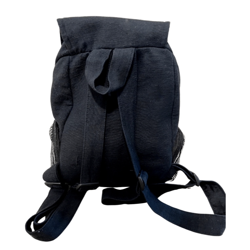 "HOLIDAY SPECIAL" DHARMA VIII Wheel Multi Stone Necklace and XO Angeleyes Heart Backpack Bundle