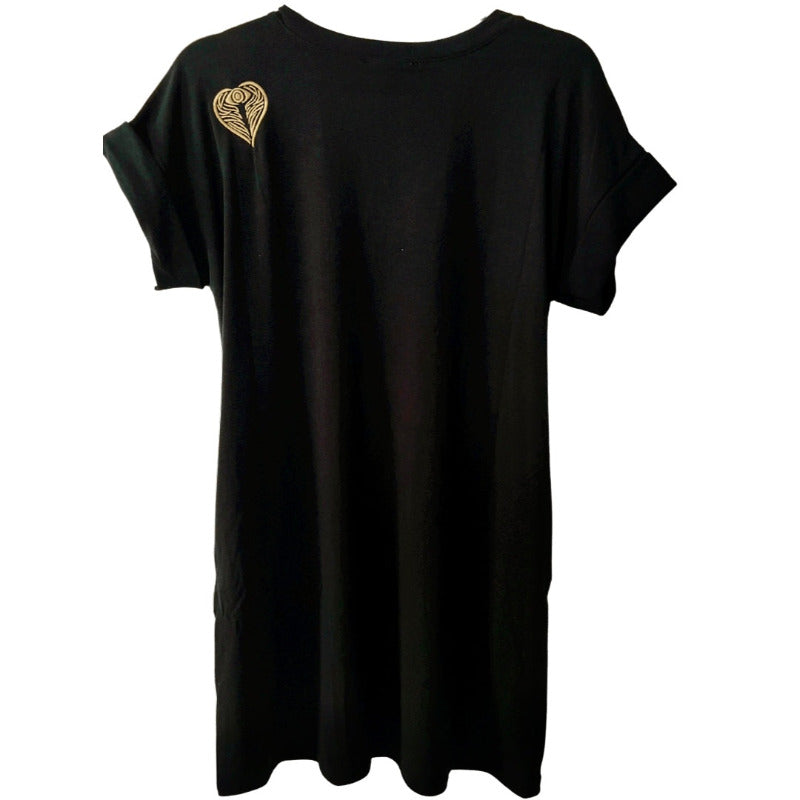 Angel on my Shoulder T-shirt Dress