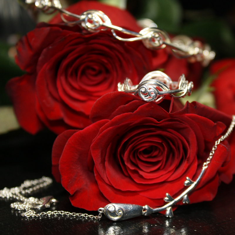 Gratitude Rose Collection by the GodDaughters Wearable Art for the Soul