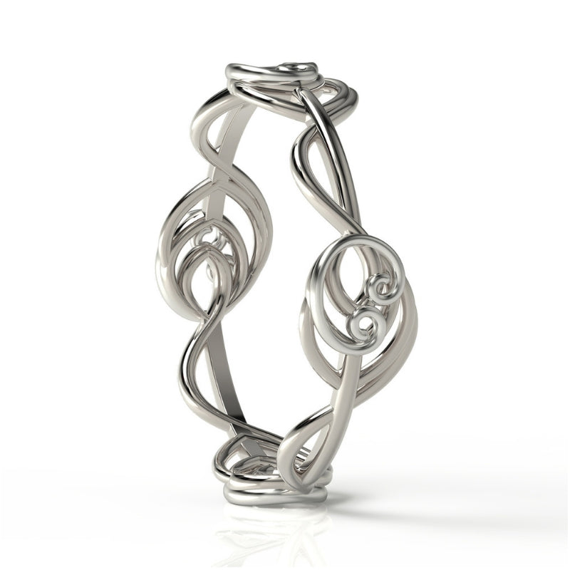 Gratitude Rose Ring Stop and Smell the Roses