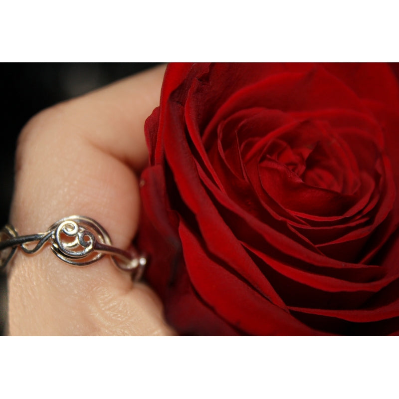 Gratitude Rose Ring jewelry that is symbolic