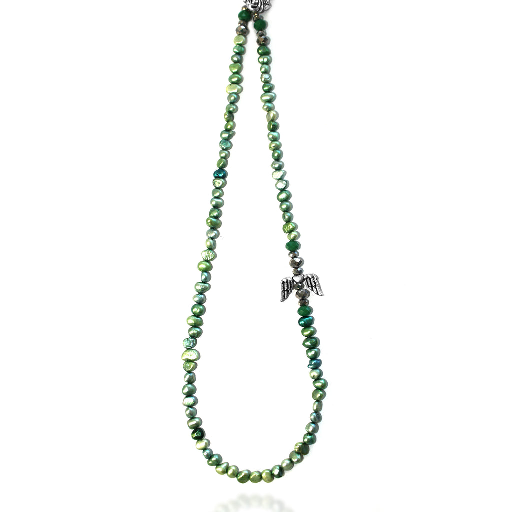 Angel On My Shoulder Color Therapy Necklace