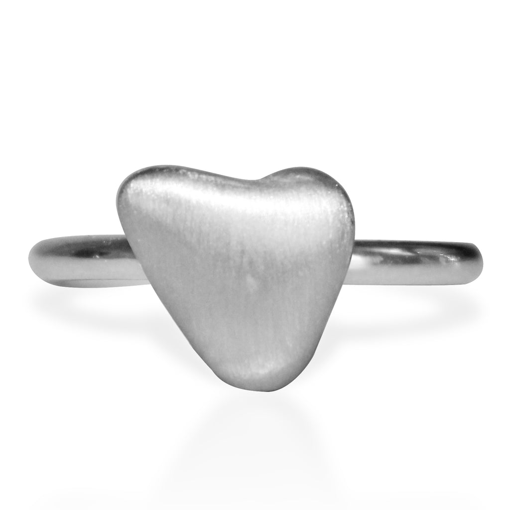 Mindful Pebble Ring a ring for Mindfulness GodDaughters Jewelry