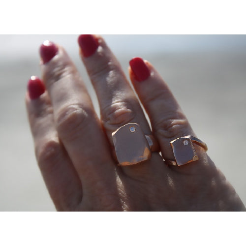 Rose Gold Odin New Beginning Clean Slate Rings