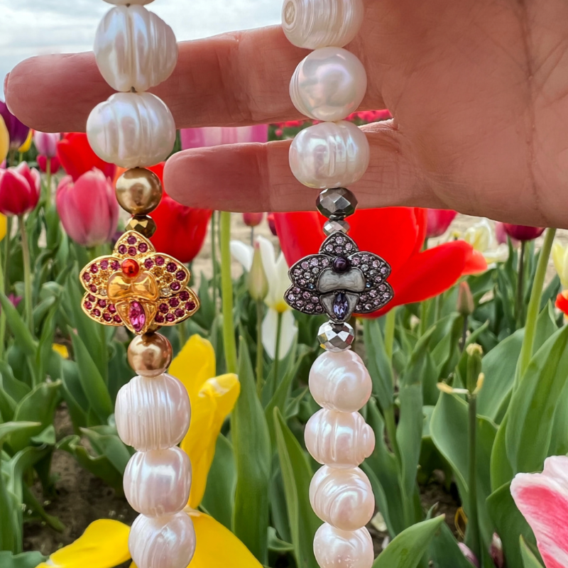 Orchid Angel Color Therapy Bracelet by Goddaughters