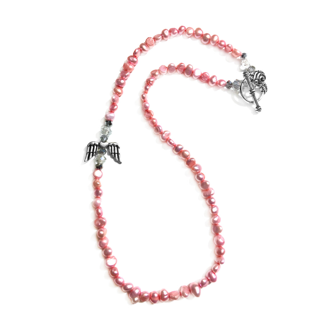 Angel On My Shoulder Color Therapy Necklace