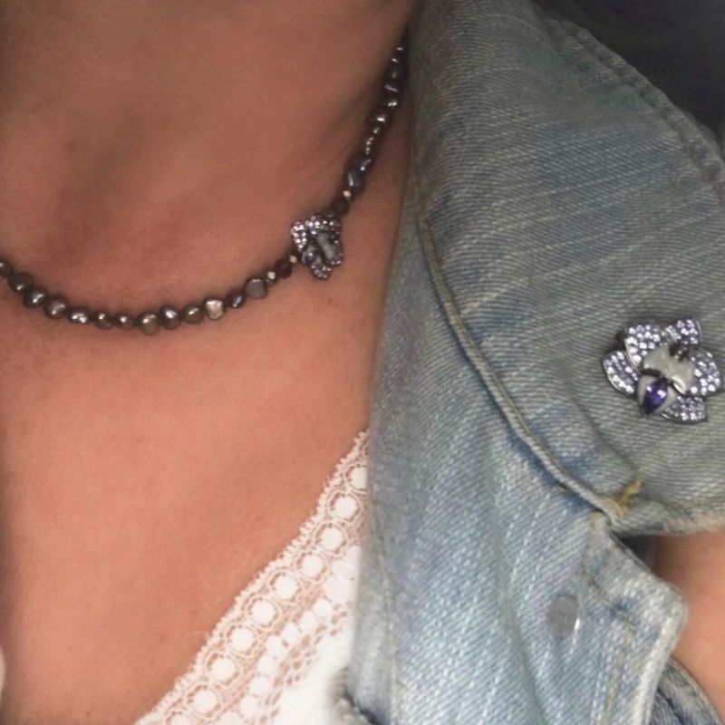 Serentiy Orchid Angel on my shoulder by Goddaughters