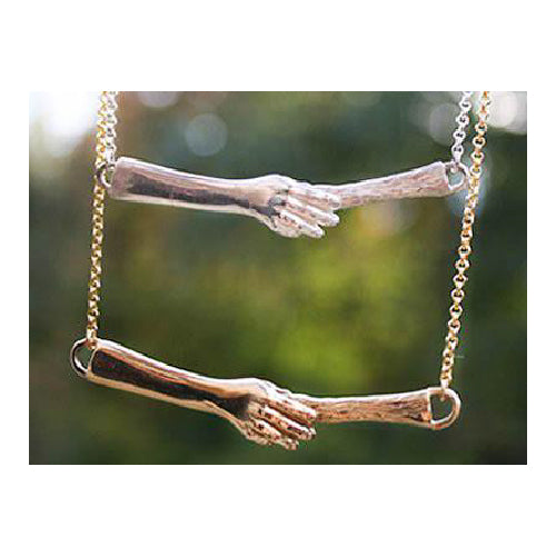 The Touched Necklace is a beautiful inspirational piece symbolizing the love between you and your dog
