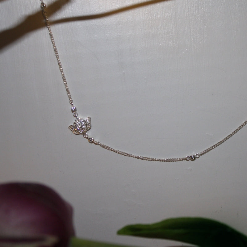 Tulip Angel on my Shoulder Necklace for protection