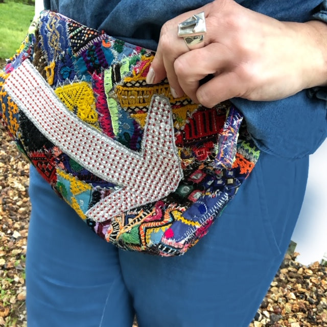 Warrior bag fashion with inspirational meaning Goddaughters Wearable Art for the Soul