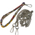 Warrior bag chain link and wristlet strap