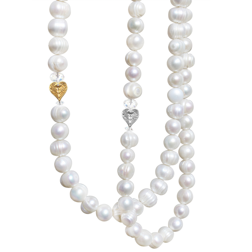 Goddaughters Angeleyes Heart on my Shoulder Necklace