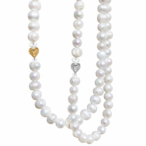 Goddaughters Angeleyes Heart on my Shoulder Necklace