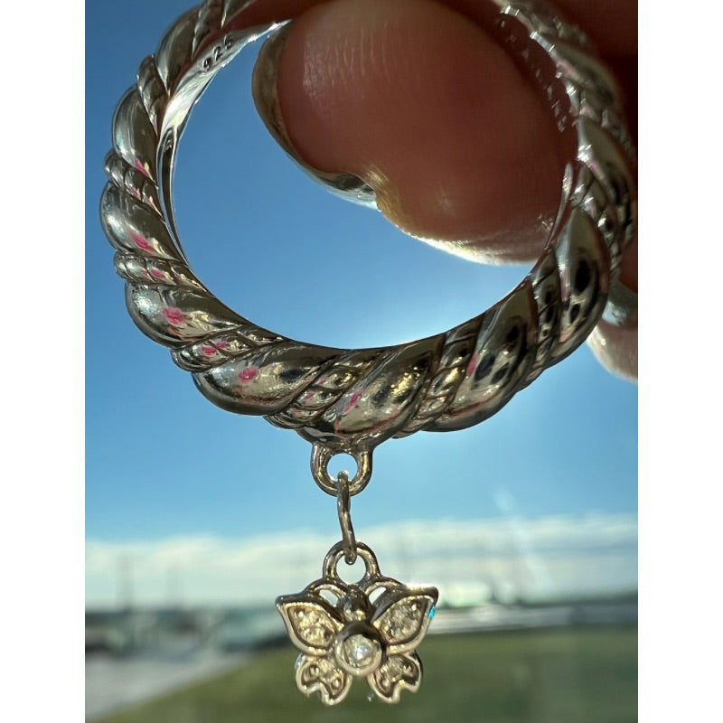 Goddaughters Butterfly Ring