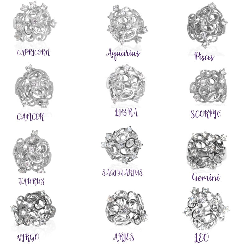 Zodiac Universe Ring