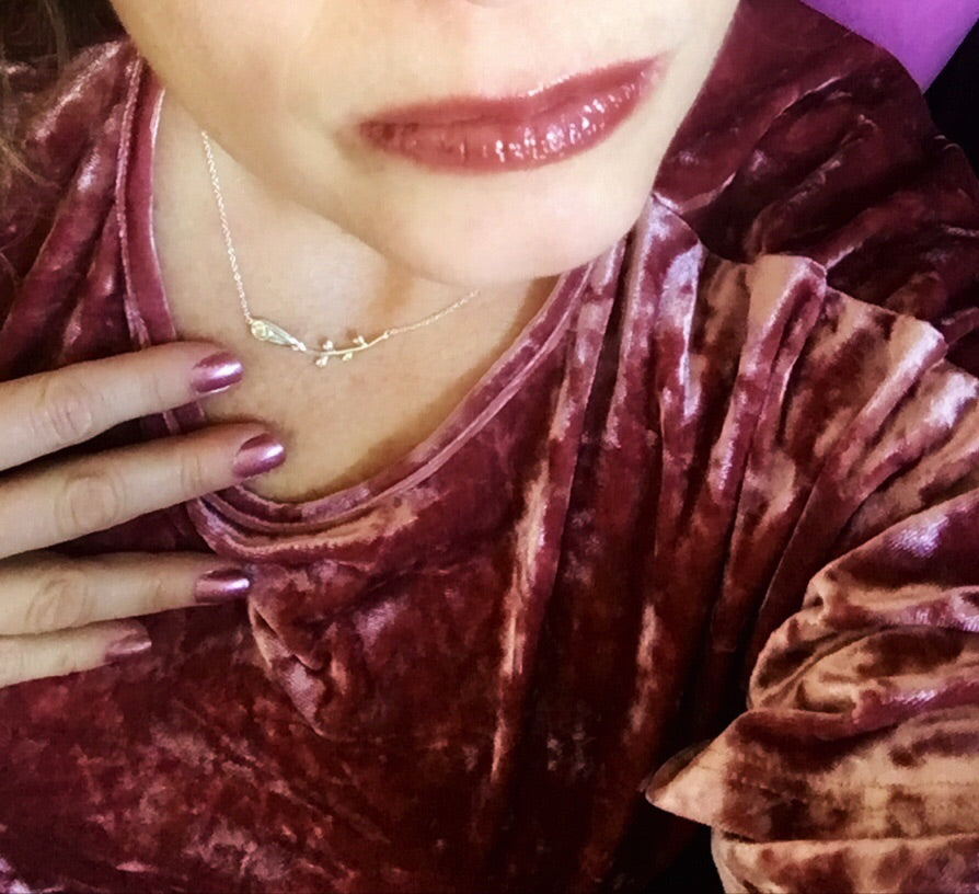 Gratitude Rose Necklace