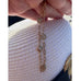 14K Gold Clad Good Vibes Bracelet by Goddaughters 