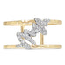 14k Gold Clad Effort Ring Goddaughters Wearable Art for the Soul 