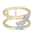 14k Gold Clad Effort Ring Goddaughters Wearable Art for the Soul by Angela Deegan 