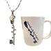 Gratitude Rose Key Necklace & Mug Holiday Bundle